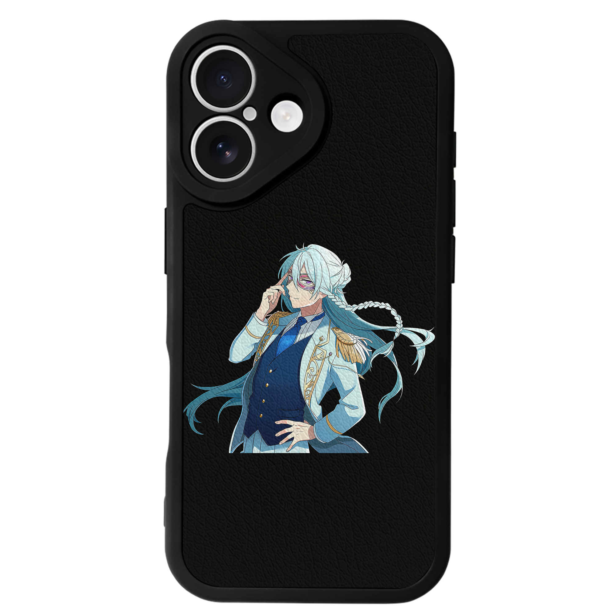 （画像用） あんさんぶるスターズ! Ensemble Stars 【iPhone 16シリーズ対応】シリコンスマホケース（レザー調） 材質：シリコン